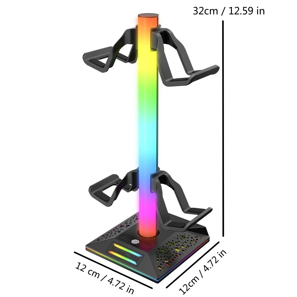 RGB Gaming Headphones Stand