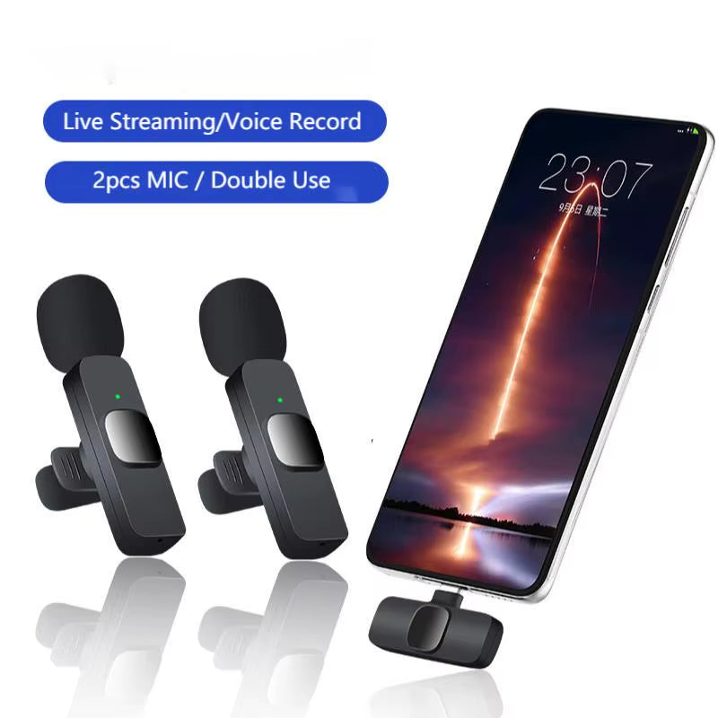 Micrófono Lavalier (de solapa con conexión 3.5mm o USB-C)