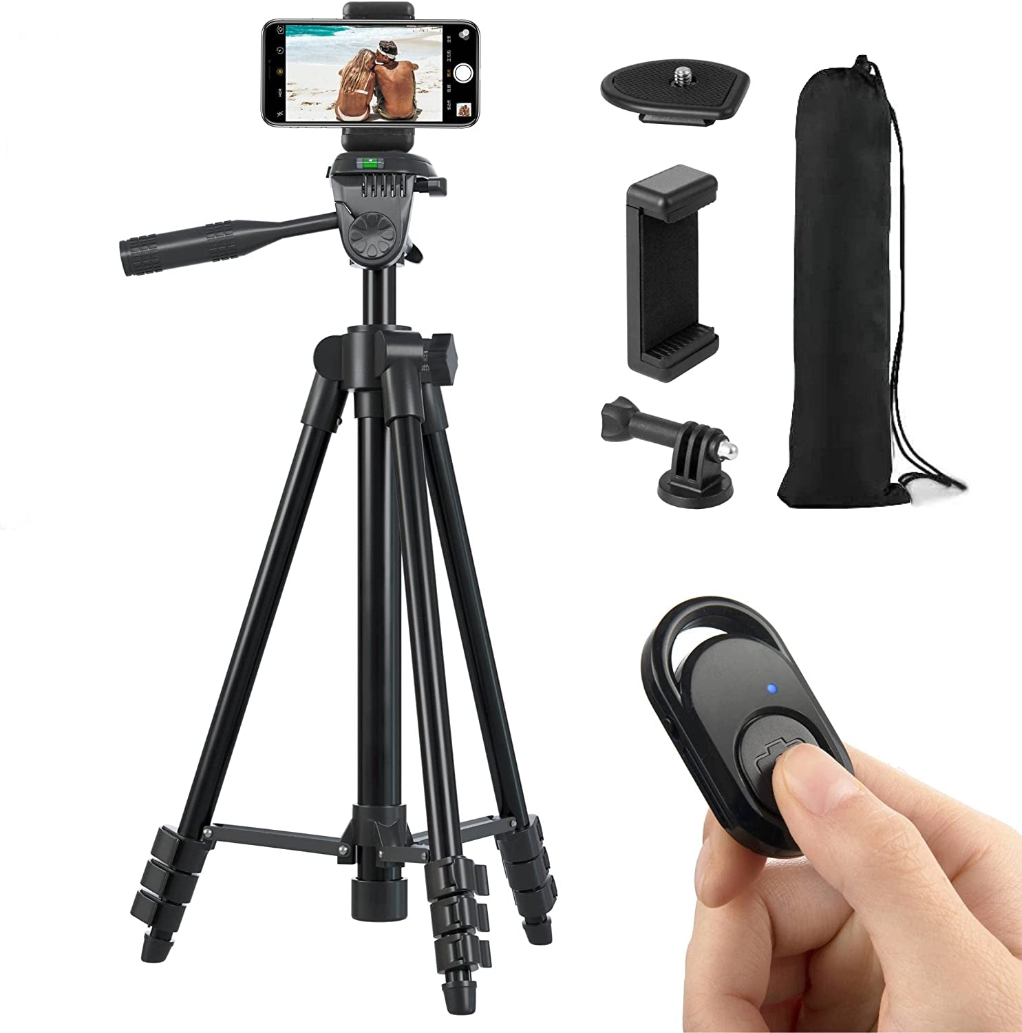 Tripie Profesional Para Telefono Celular Y Camara Tripod for Cellphones+Con