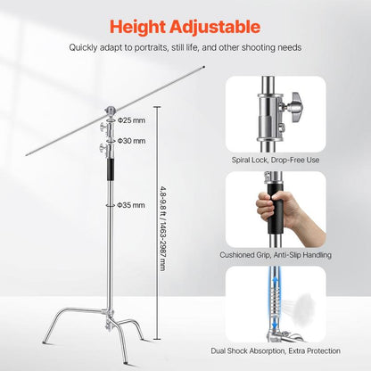 VEVOR C Stand, Studio Softbox